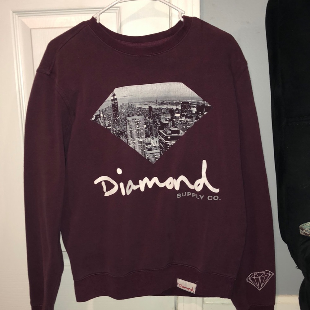 DIAMOND SUPPLY CO. FLEECE PULLOVER
